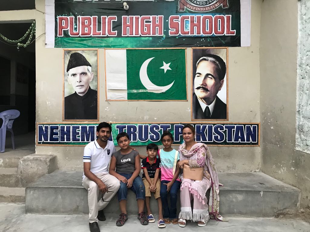 Family visit to School