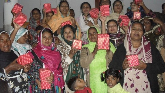 Nehemiah Trust Pakistan team serving the community